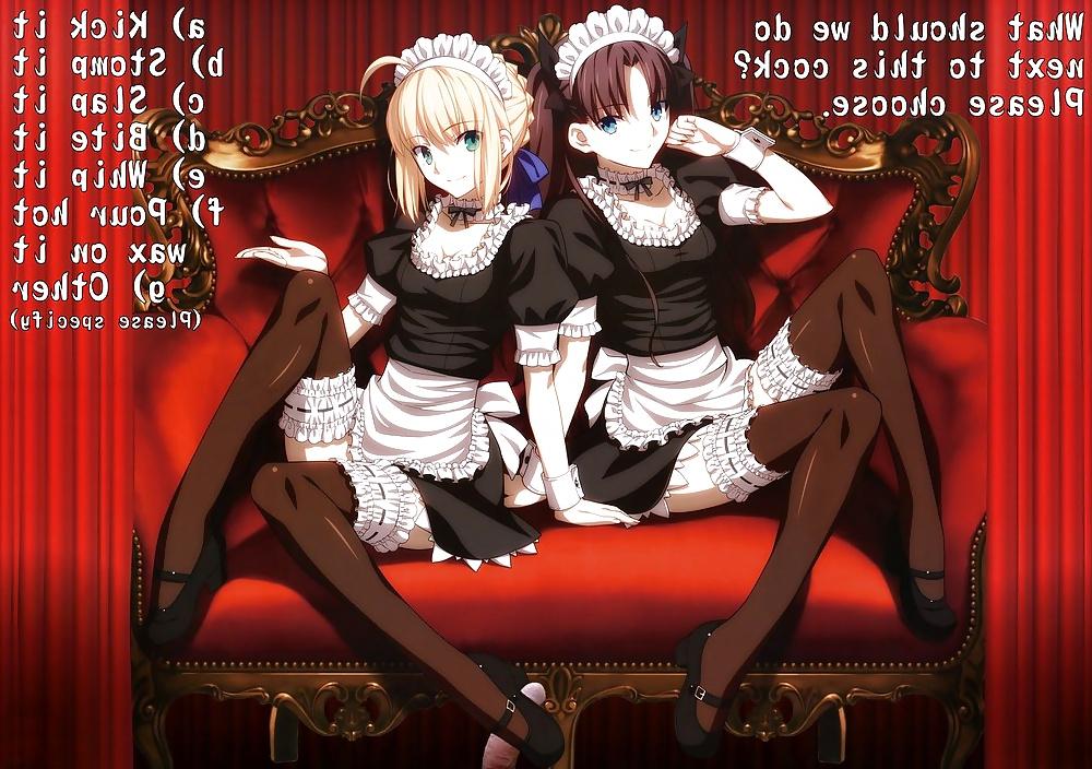 8P Anime-Mädchen spielen mit einem echten Schwanz (mit Bildunterschriften) – Nr. 120