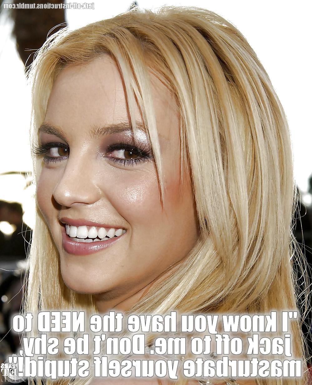 6P Britney Spears - Jerk Off Instructions