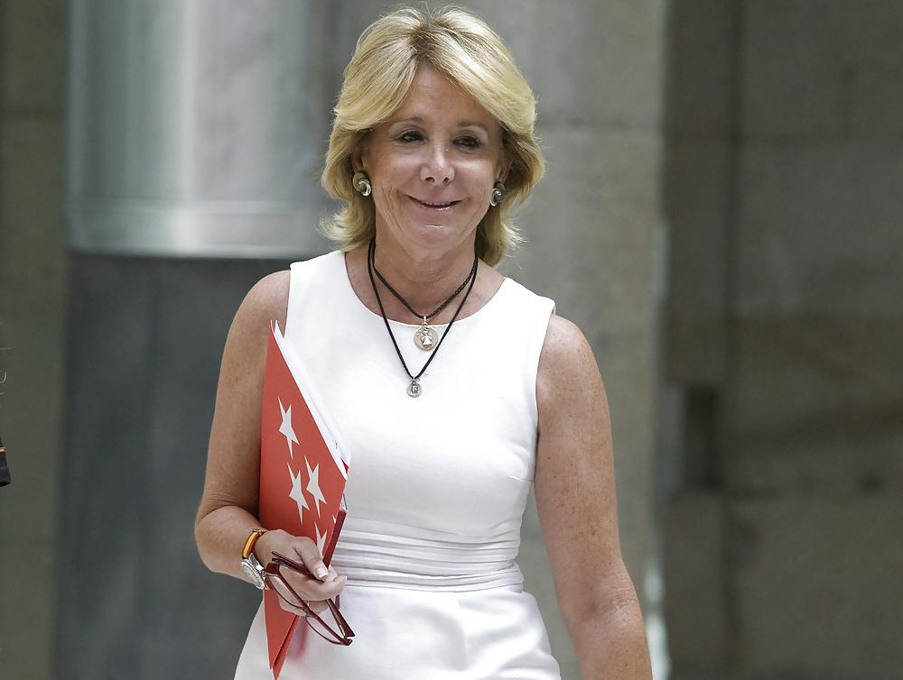 25P Love jerking off to conservative Esperanza Aguirre 