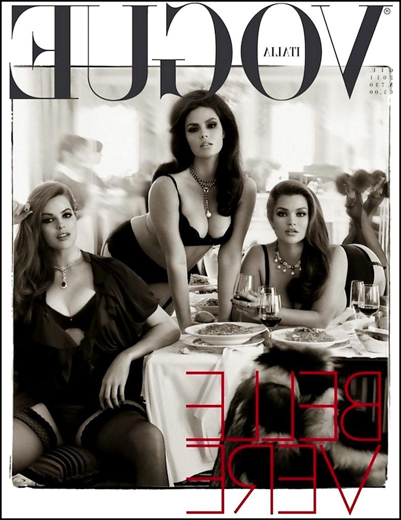 10P Vogue italia thick chick issue post by tintop