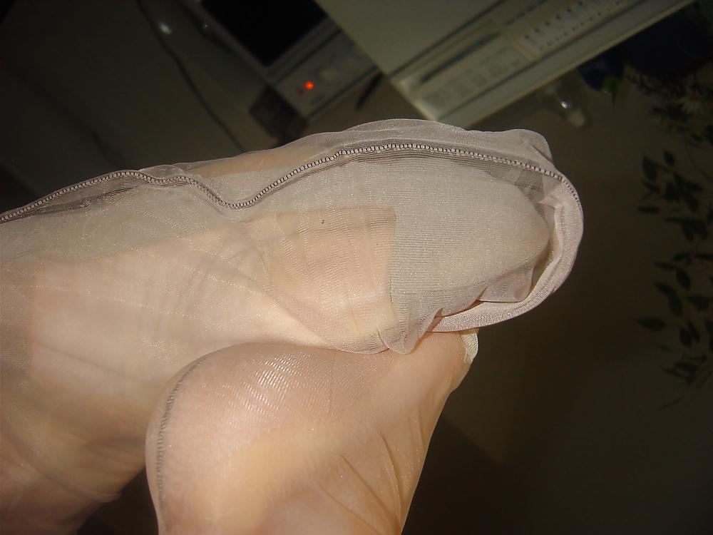 25P Nylon and condom play 4
