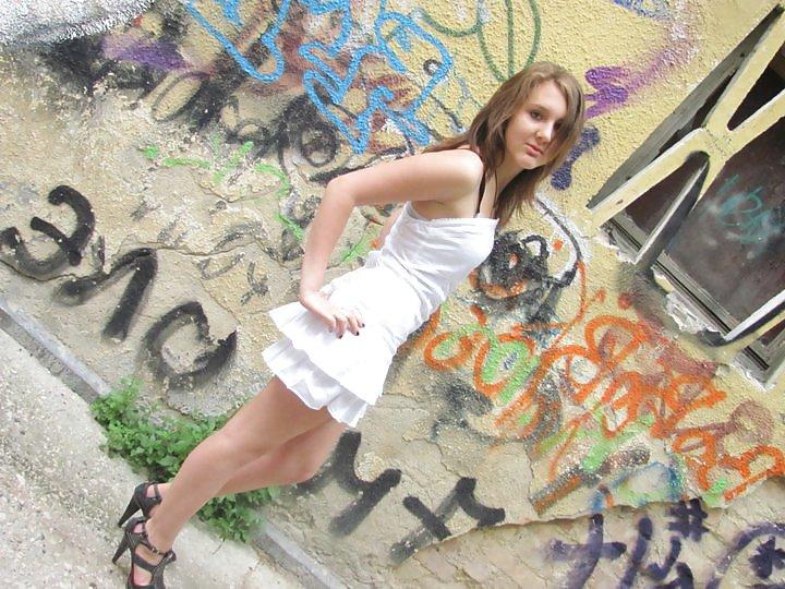 9P Hotlegs-miniskirt babe66