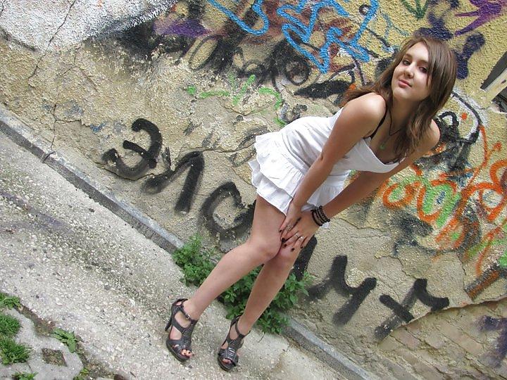 9P Hotlegs-miniskirt babe66