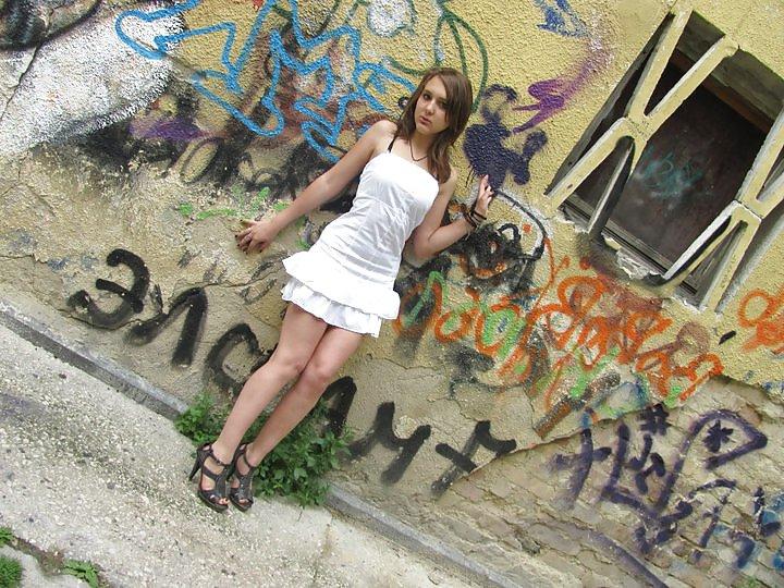 9P Hotlegs-miniskirt babe66