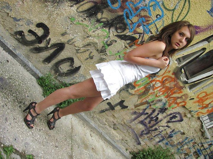 9P Hotlegs-miniskirt babe66