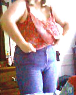 25P Wife in her tight ass jeans