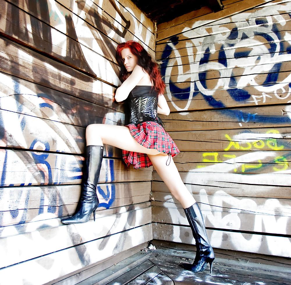 10P Hotlegs-miniskirt babe87