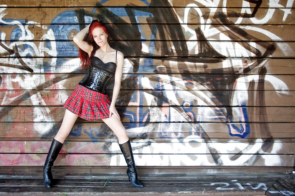 10P Hotlegs-miniskirt babe87
