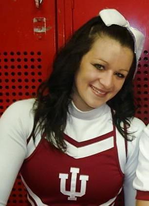 25P Indiana University Cheerleader nude 