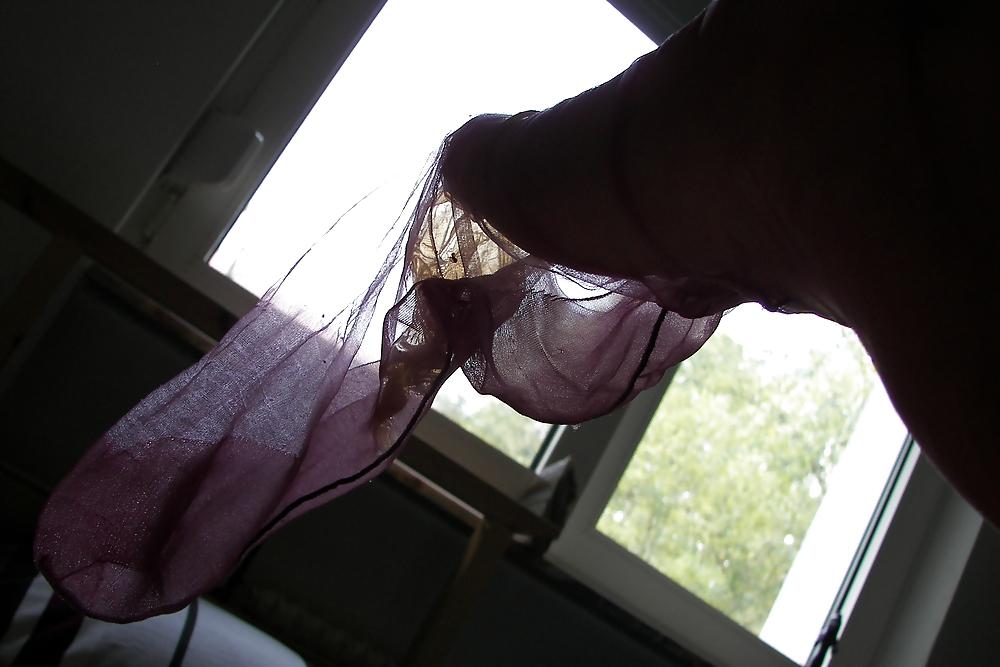 25P Nylon and condom play 10