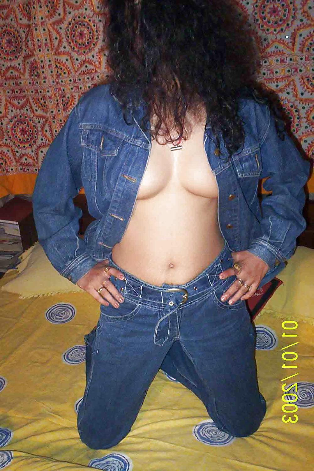 13P Indian Girl In jeans