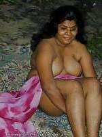 22P Fat aunty and  my  self