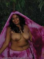 22P Fat aunty and  my  self