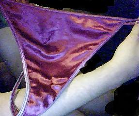 12P Nice silky thong I found today by the laundrymat