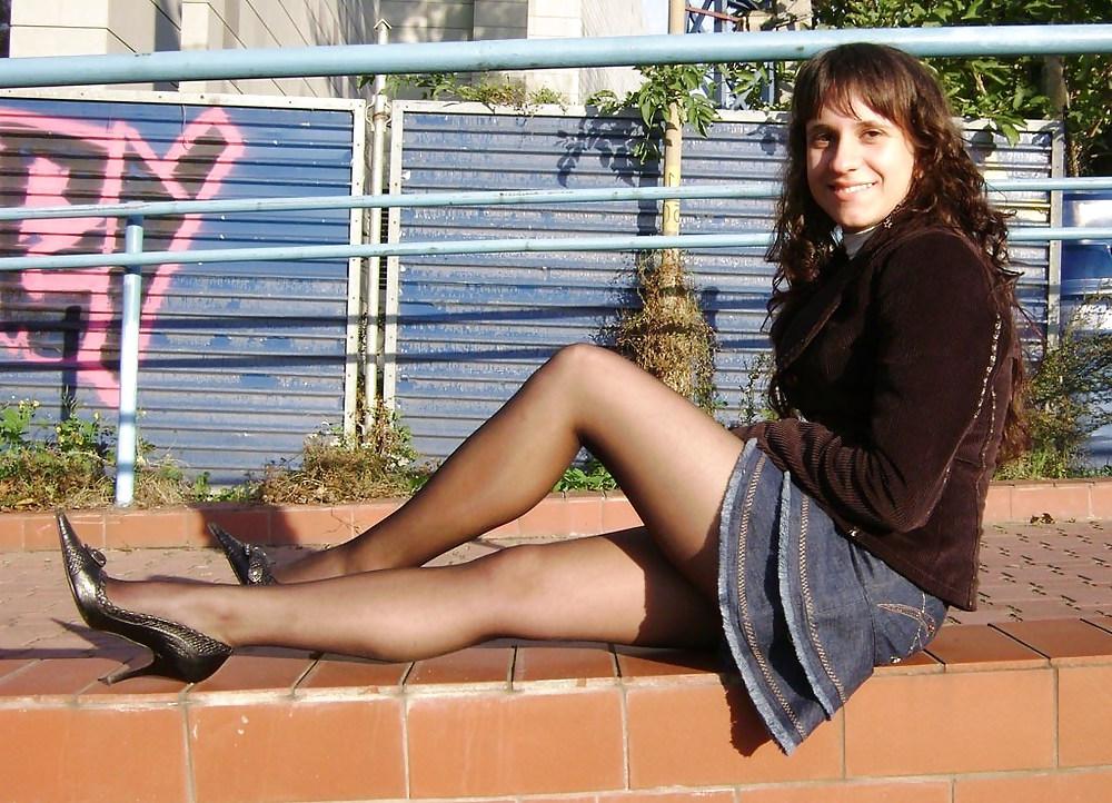 25P Hotlegs-miniskirt babe61
