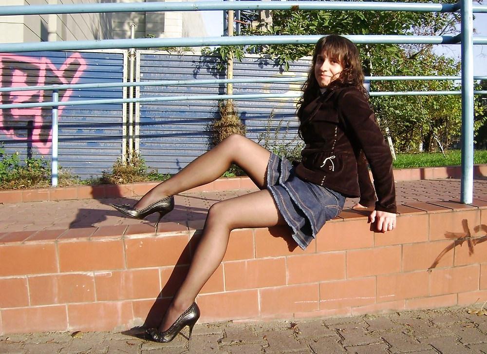 25P Hotlegs-miniskirt babe61