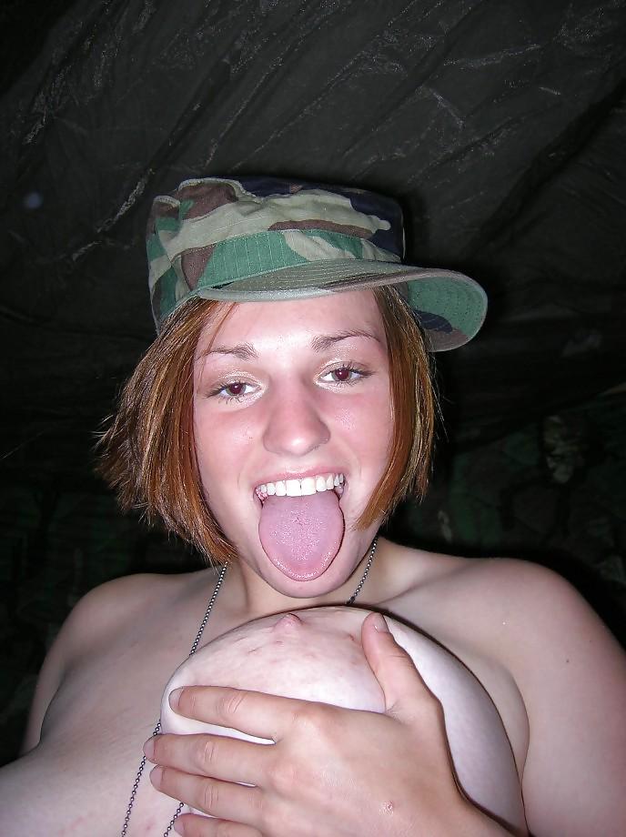 6P Army wives exposed being sluts while working