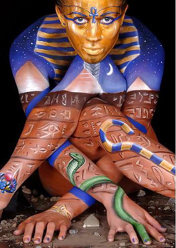 25P BODY PAINT ART