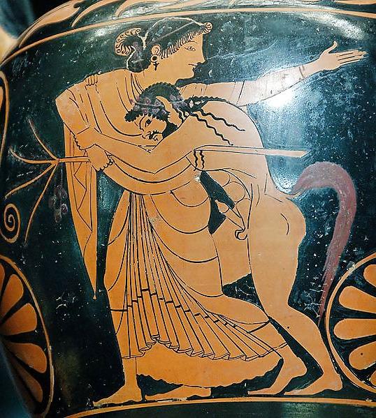 25P Nude Art on Antique Greek Pottery