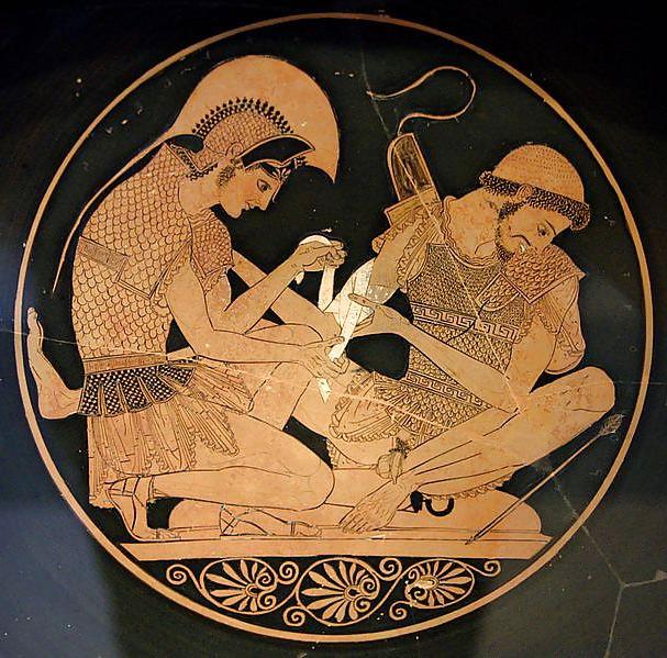 25P Nude Art on Antique Greek Pottery