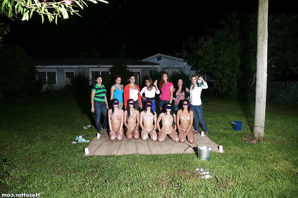 16P Big tit brunette sluts are undressing and having a lesbian party