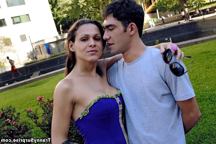 16P Petite Latina tranny Amanda Oliveira removes panties and jeans for ass fuck
