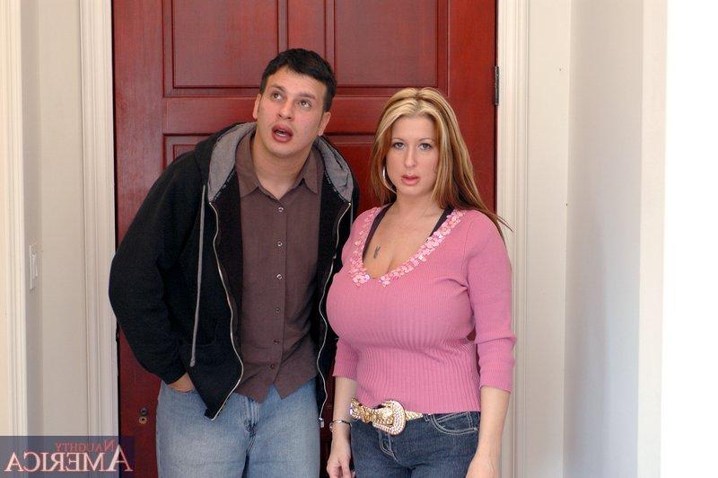 16P Big titted mature Summer Sinn gives titjob and fucks desperately