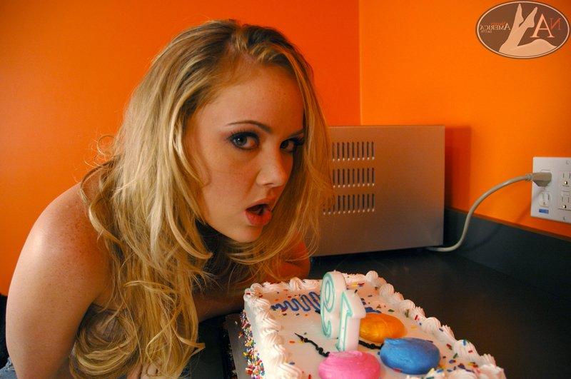 16P Sexy teen Amber Peach gets interracial hard core sex for her birthday