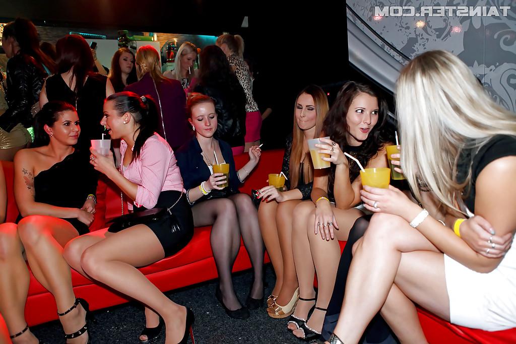 16P Desirable hotties getting naughty in lesbian way at the drunk party