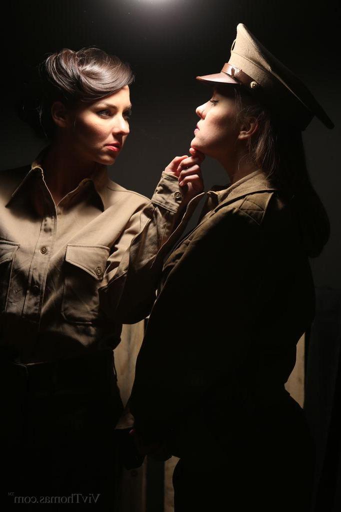 16P Cindy Hope and Blue Angel are two WWII officers who can't stay away from each other