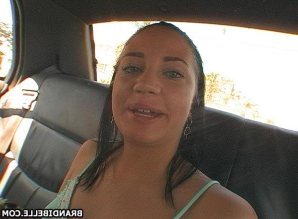 16P Pictures of Brandi Belle giving a sloppy blowjob