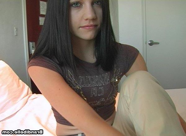 15P Pictures of teen babe Brandi Belle showing off her tight wet pussy