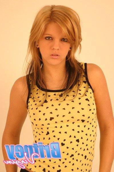 12P Pictures of teen Britney Virgin giving you a hot nonnude tease