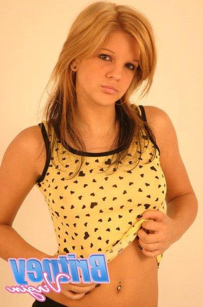 12P Pictures of teen Britney Virgin giving you a hot nonnude tease
