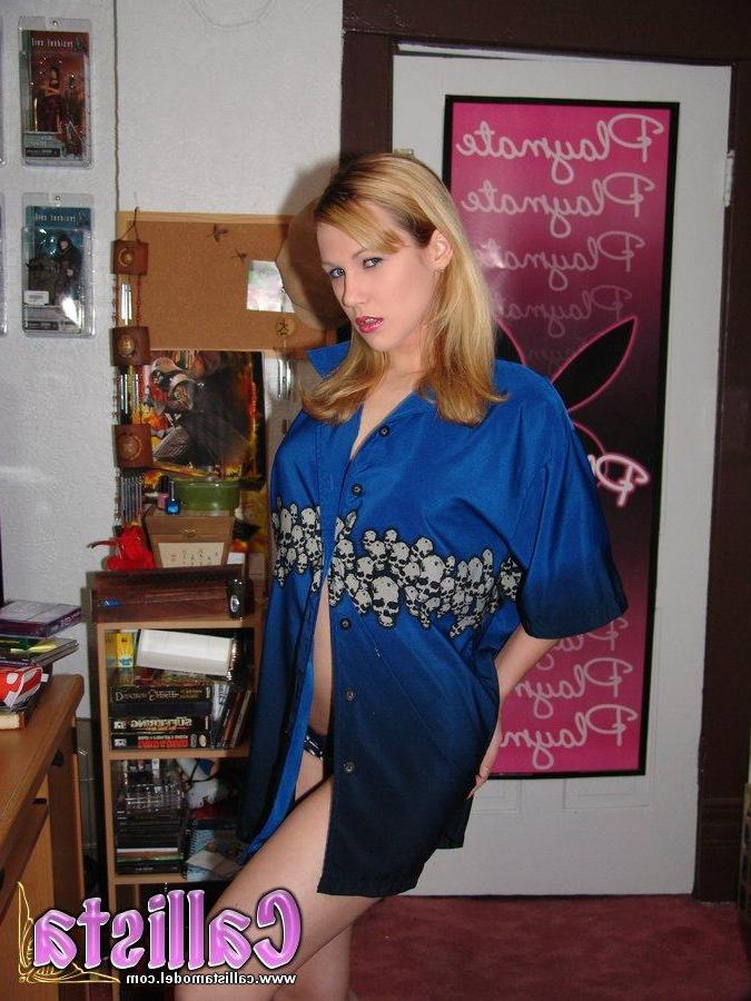 20P Pictures of teen cutie Callista Model ready for you to join her in bed