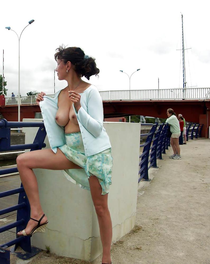 20P Nadine...beautiful public milf