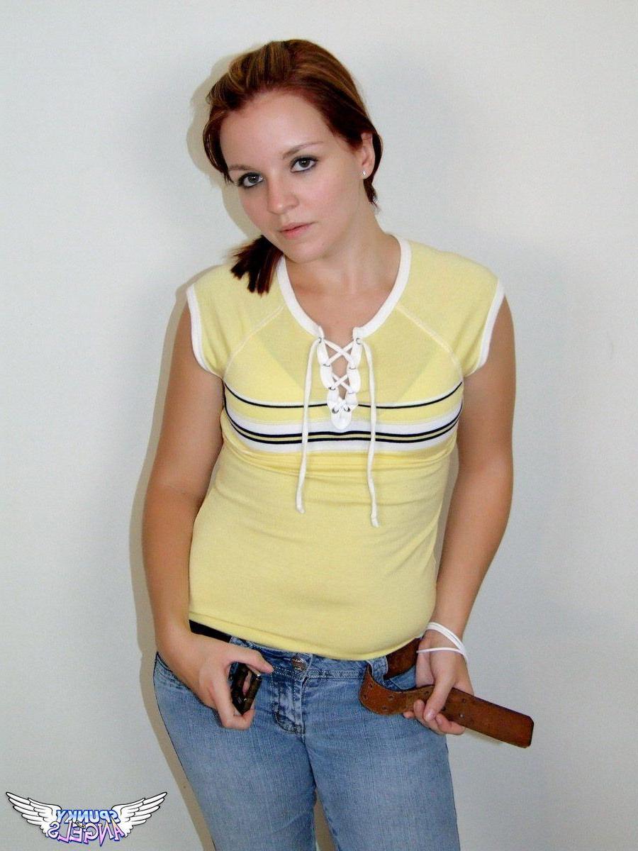 14P Pictures of Claire giving you a hot tease in her jeans