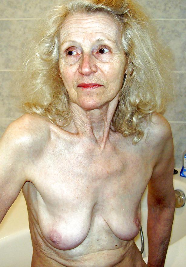 25P TITS   skinny granny   old women