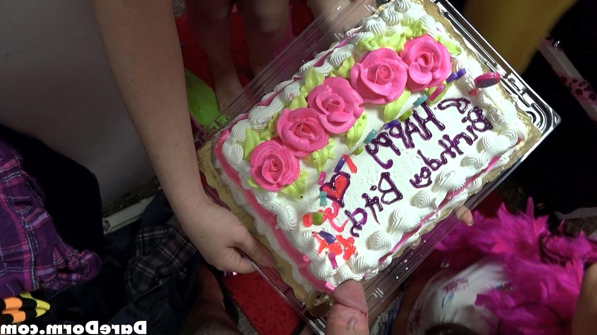 20P Hot college coeds throw the naughtiest birthday party ever