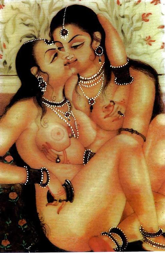 25P Drawn Ero and Porn Art 1 - Indian Miniatures Mughal Period