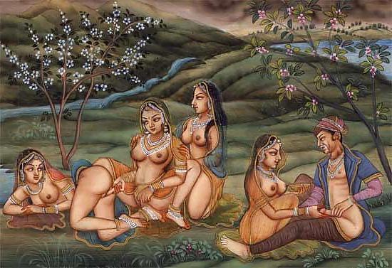 25P Drawn Ero and Porn Art 1 - Indian Miniatures Mughal Period