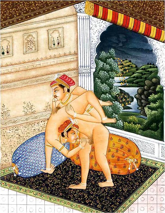 25P Drawn Ero and Porn Art 1 - Indian Miniatures Mughal Period