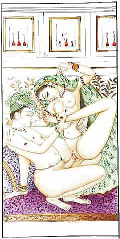 25P Drawn Ero and Porn Art 1 - Indian Miniatures Mughal Period