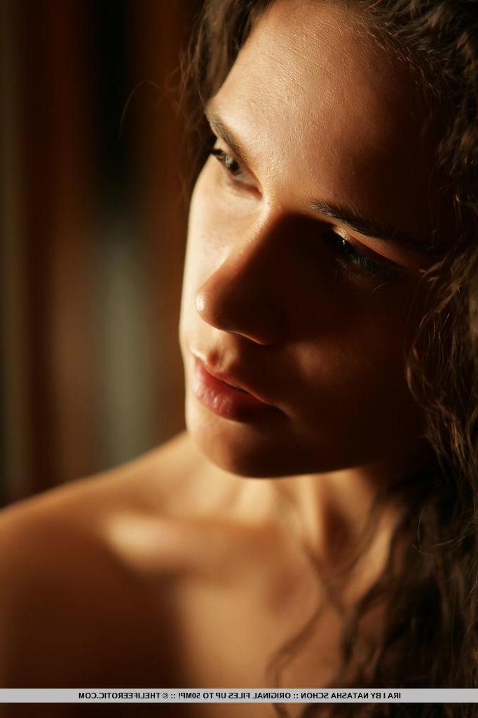 16P Brunette model Ira I exposes her stunning naked body just for you