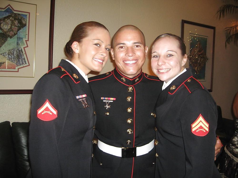 16P Hot Military Cadet Posing