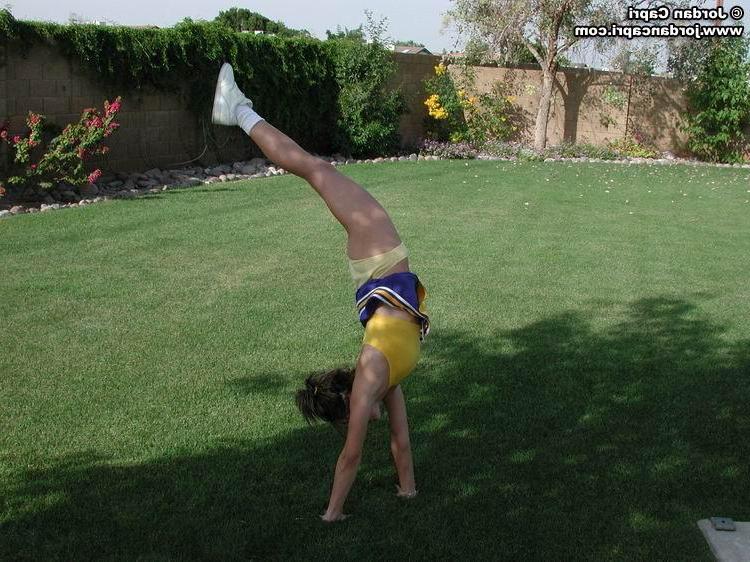 20P Pictures of Jordan Capri cheering for you