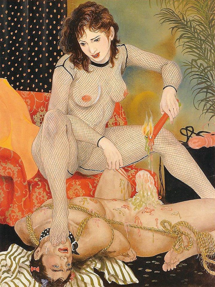 9P Femdom art 2