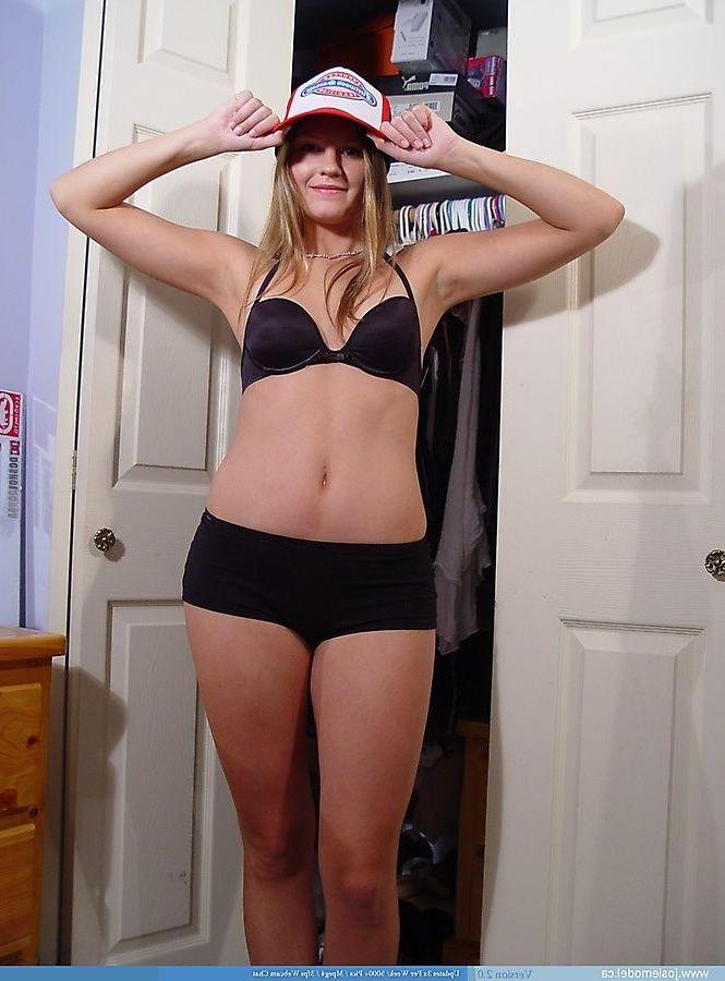 20P Pictures of Josie Model trying on her hats
