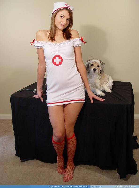 20P Pictures of nurse Josie Model ready to take care of you