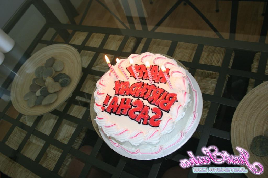 20P Pictures of Just Sasha celebrating her birthday